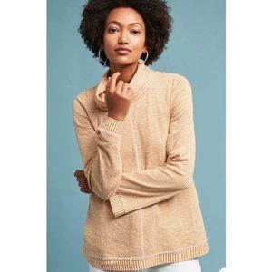 Maeve Tai Cowl Neck Stripe Sweater - image 1